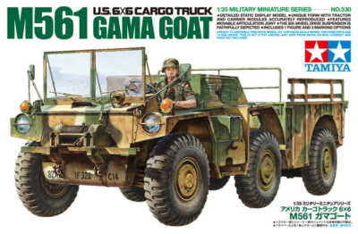 TAMIYA 35330 1:35 U.S. 6X6 Cargo Truck M561 Gama Goat Plastic Model Kit