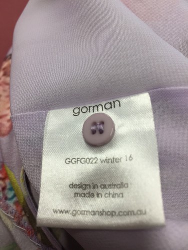 Gorman Gem Print Silk Jumpsuit Size 8 Great Condition - Picture 4 of 5
