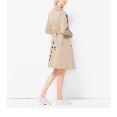 NEW Michael Kors Cotton Blend Trench 