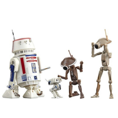 Star Wars Black Series - R5-D4, BD-72 & Pit Droids 4 Pack - The Mandalorian