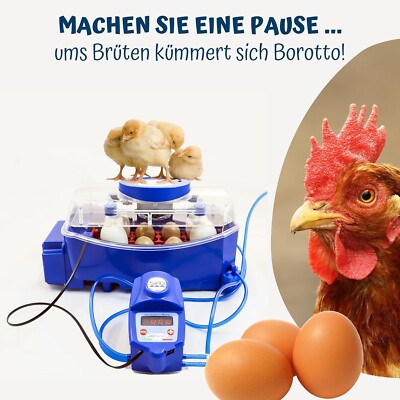Borotto LUMIA 8 Expert   Patentierte professionelle automatische Brutmaschine