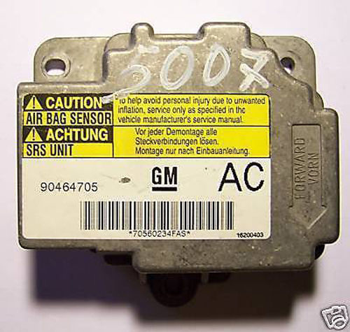 Opel Vectra C Steuergerät Airbag 90464705