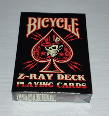 BICYCLE Z-RAY DECK Playing Cards NEW/SEALED USPCC
