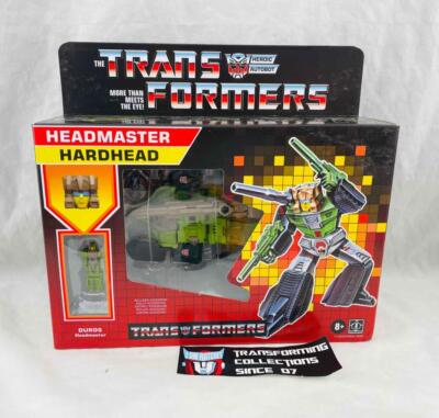 Transformers Retro G1 Box Reissue Headmaster Hardhead Exclusive MISB