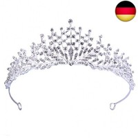 Diadem Haarschmuck, Braut Tiara, Hochzeit Kopfbedeckungen, Kristalle Prinzessin