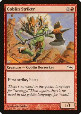 Goblin Striker   Mirrodin MtG NM