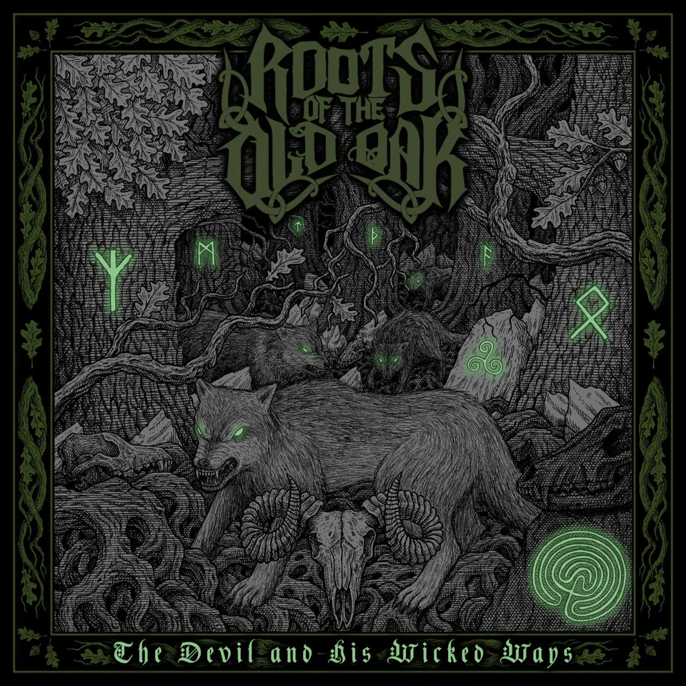 ROOTS OF THE OLD OAK - The Devil And His Wicked Ways - Vinyl-LP - green yellow m - Bild 2 von 2