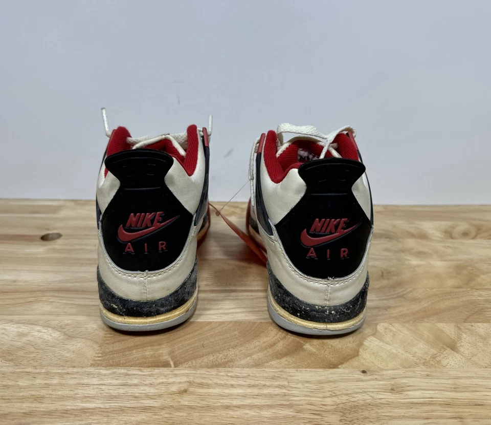 Nike Air Jordan 4 OG 1989 Rojo Fuego Talla 3 Juvenil Caja Original Zapatos De Colección Coleccionistas Foto 4 de 4