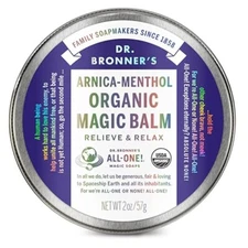 Dr. Bronner's Arnica-Menthol Organic Magic Balm Relieve & Relax 2oz