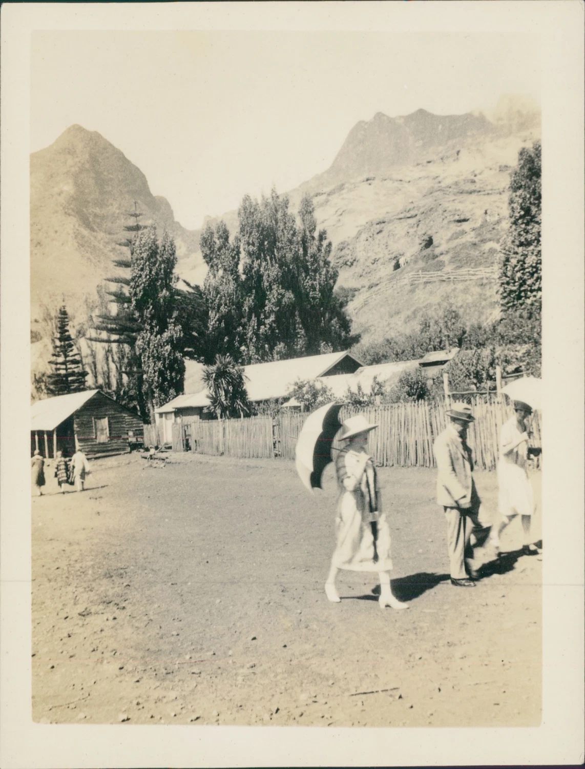 Chile, Islas Juan Fernández, Alejandro Selkirk Impresión en plata vintagePhotogr - Imagen 1 de 1