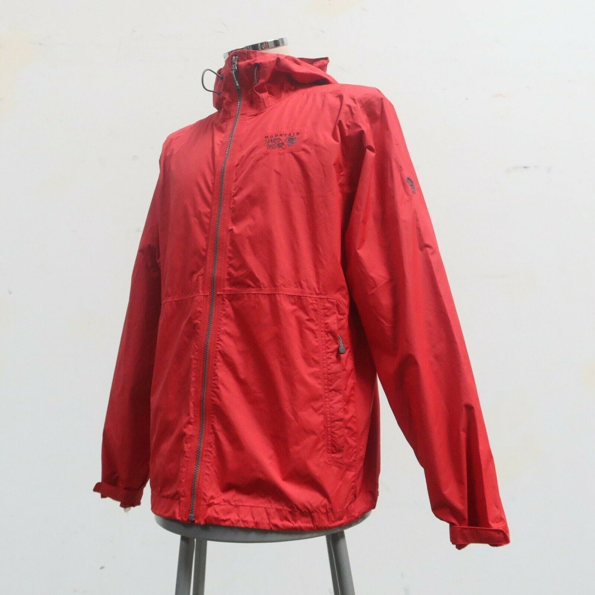 ジャケット・アウター MOUNTAIN HARDWEAR shell check parka L Mountain Hardwear Parka Shell Jacket Size L Red | eBay