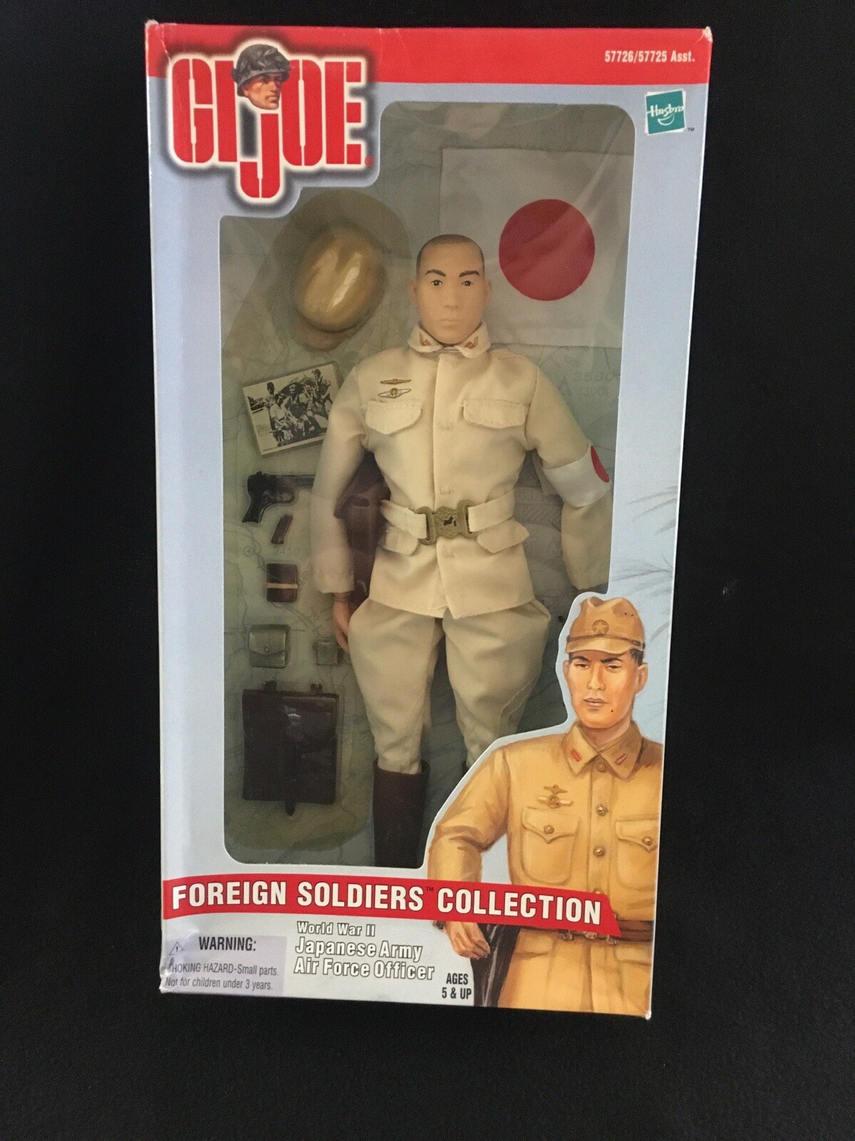 GI JOE FOREIGN SOLDIERS COLLECTION WWII JAPANESE ARMY AIR FORCE OFFICER HASBRO