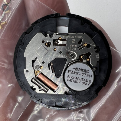 Hattori Epson TMI VS42 VS42A Watch Quartz Movement Solar Power