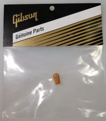 GIBSON® Les Paul Amber Toggle Tip Cap Switch Genuine USA Brand New "REAL"