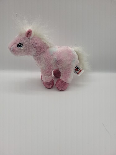Ganz Webkinz Pink Pony HM117 Plush Stuffed Animal NO Code LOOKS GREAT - Picture 5 of 9