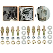 For 99-07 Chevy Silverado GMC Truck SUV Car Door Hinge Pins Pin Bushing Kit 2Set