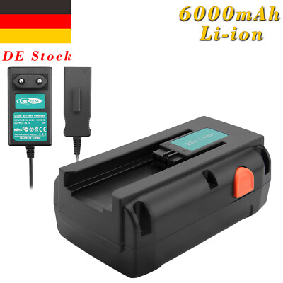 Akku Für Gardena 25V 6,0Ah Li-Ion 04025-20 8838 380LI Spindelmäher 380EC 380C