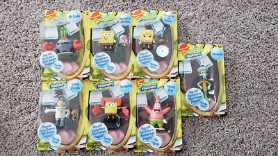 RARE Nickelodeon SpongeBob SquarePants figures JAKKS PACIFIC LOT