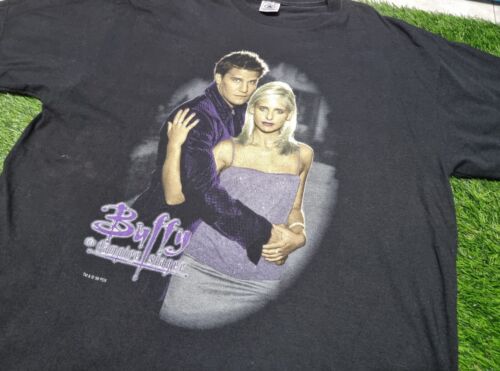 rare Vintage 1998 Buffy The Vampire Slayer Fox Tv Size XL Movie tee - Picture 3 of 17