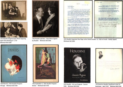 Magic and Allied Arts Auktion HOUDINI Sets POSTER Chung Ling Soo 2007 Katalog - Bild 7 von 11