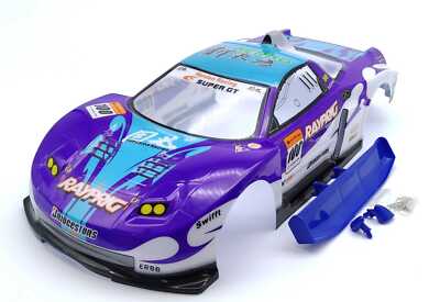 RC CAR KAROSSERIE 1:10 RAYBRIG NSX FÜR TAMIYA TT01/TT02 & CARTEN # HX001V2