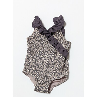 H&M BABY EXCLUSIVE LITTLE GIRL TEXTURED PATTERNED SWIMSUIT SIZE 2-3 YEARS