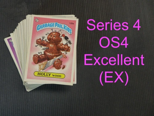 1986 Garbage Pail Kids Series 4 EX Complete Your Set GPK U-Pick OS4 125a-166b