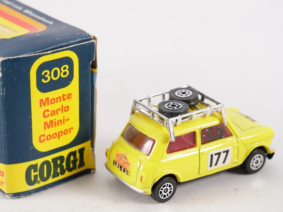 Corgi 308 Monte Carlo Mini-Cooper 177 Whizzwheels - Bild 2 von 4