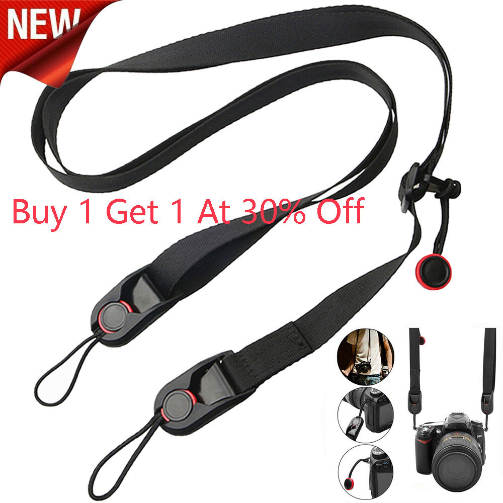 Camera Strap Universal Adjustable Durable for DSRL Compact Shoulder Fast Release