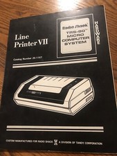 Line Printer VII For TRS-80 Catalog Number 26-1167