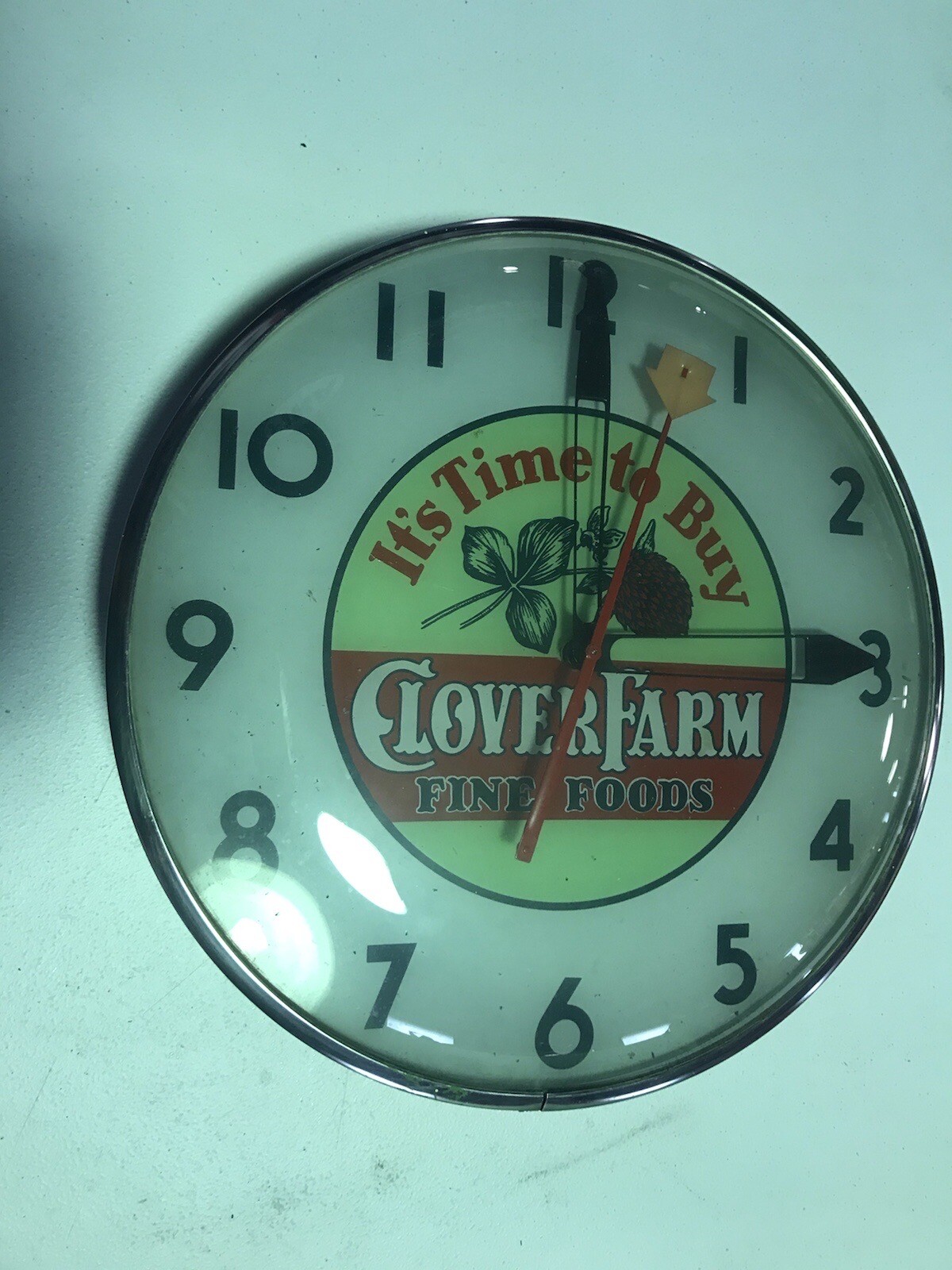 Clover Farm Clock Original Vintage eBay