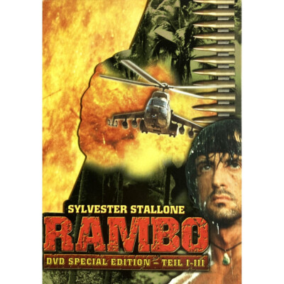 RAMBO I   III / DVD Special Edition Teil 1-3 Sylvester Stallone dvd325