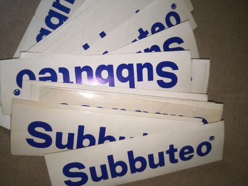 Subbuteo Stickers Adhesive Adesivi Originali Memorabilia from 1976 - Foto 25 di 27