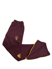 Adidas NCAA Arizona State Climalite Pants Burgundy/Yellow CY9646 