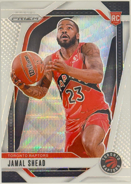 2024-25 PANINI PRIZM JAMAL SHEAD WHITE WAVE ROOKIE RC 10/38 #241