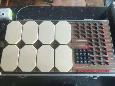 Vintage MPC Music Percussion Computer 1983 Rare Flight Case Drum Machine