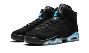 air jordan 6 retro black university blue