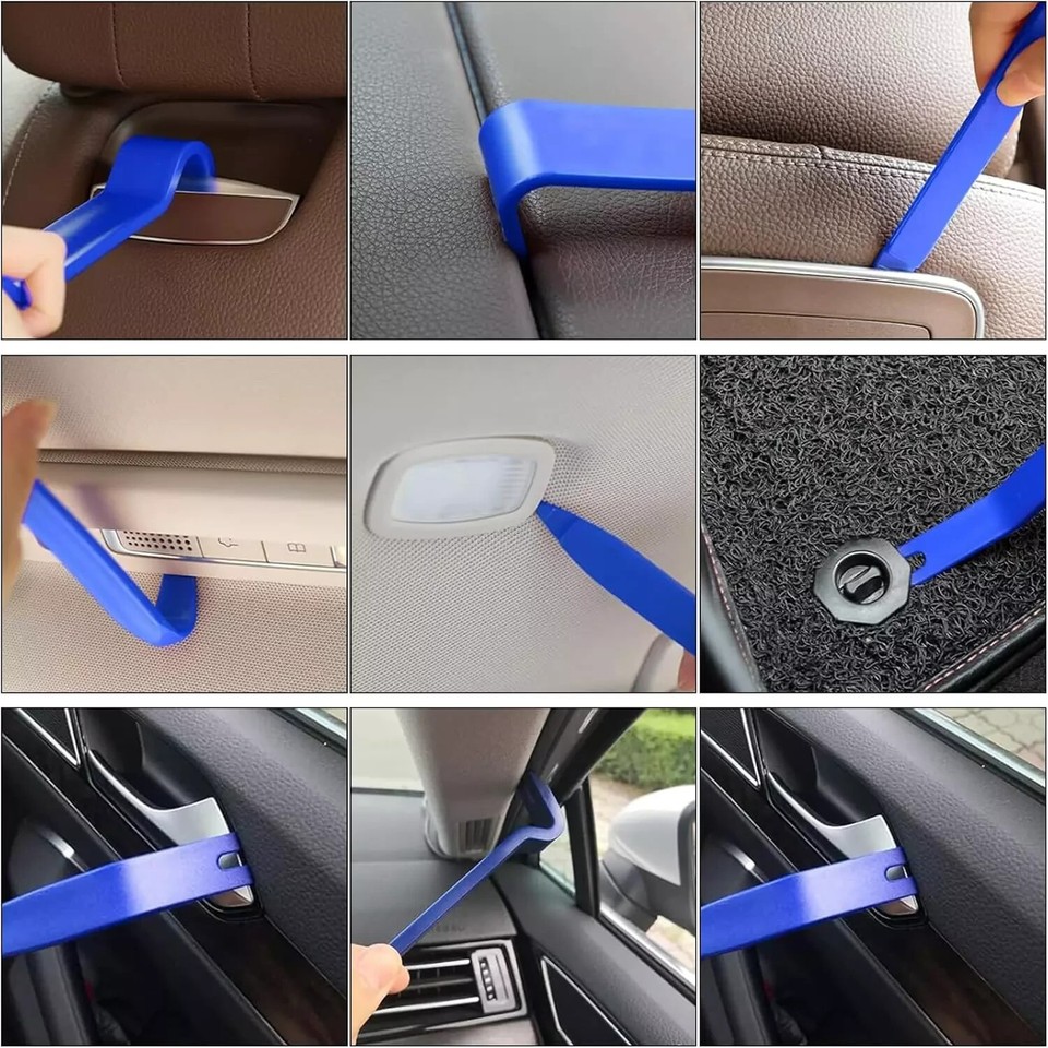 Car Lockout Kit Portable Automotive Tool Set 22 PCS Stainless Steel