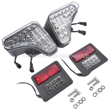 Front + Rear LED Light Kit for Bobcat S100 S130 S150 S160 S175 S185 S205 6672279