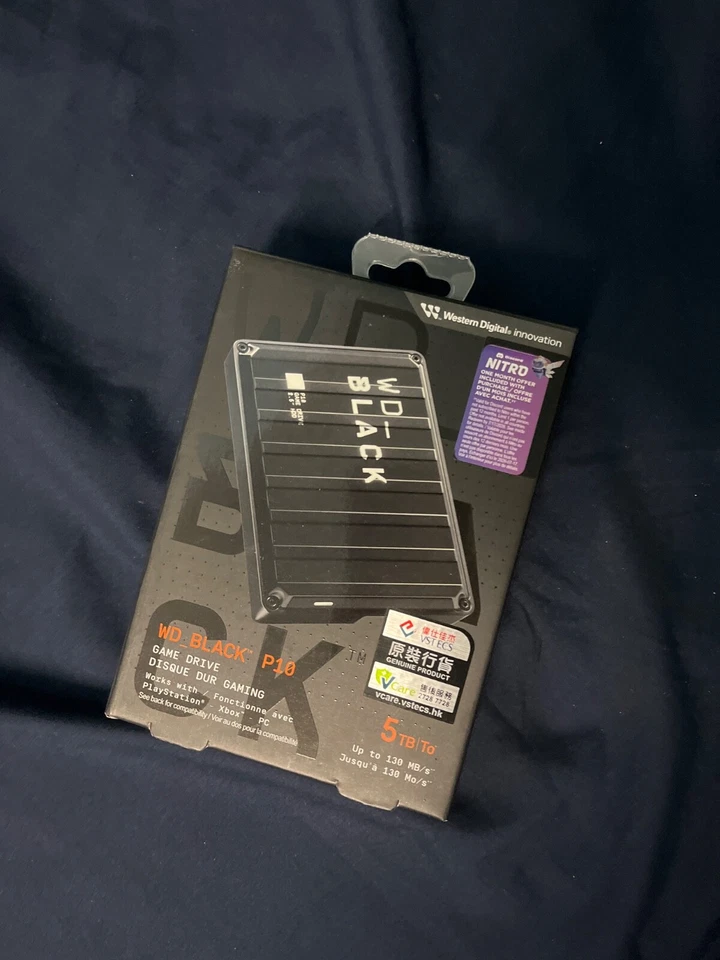 WD_Black P10 5TB Game Drive - Image 1 of 1