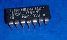10PCS HEF4011BP DIP PHILIPS IC