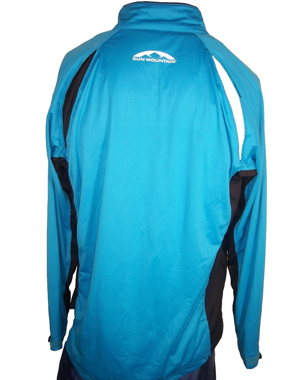 Sun Mountain Rainflex Large Blue Poly Rain Jacket… - image 5