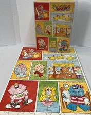 Vintage Children’s Riddle Puzzle By Springbok 100 Piece Interlocking Complete
