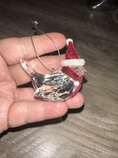 Acrylic Christmas Dove Ornament