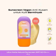 BASE Ultra Matte Natural Sunscreen SPF 50 PA  45g US Free Tax