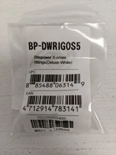 Bitspower X-cross Offset Fitting - Deluxe White - New Factory Sealed