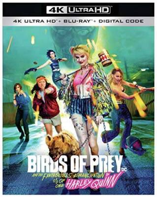 Birds of Prey (4K Ultra HD  Blu-ray  Digital) - Blu-ray - GOOD