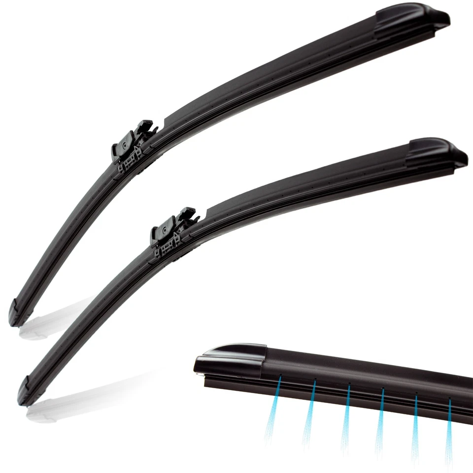 Fits Mercedes S Class W222 2014-2020 Front WIper Blades Spray Bars Heated 091-C - Image 2 of 4