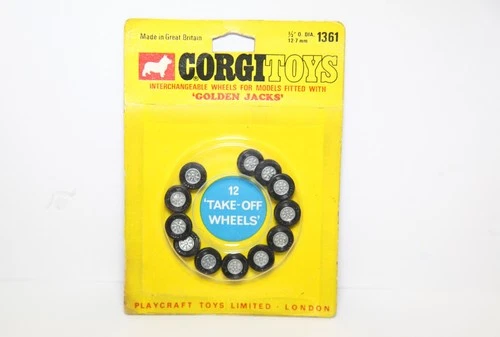 Corgi 1361 Golden Jack Take Off Wheels In Original Box - Vintage Lot 2