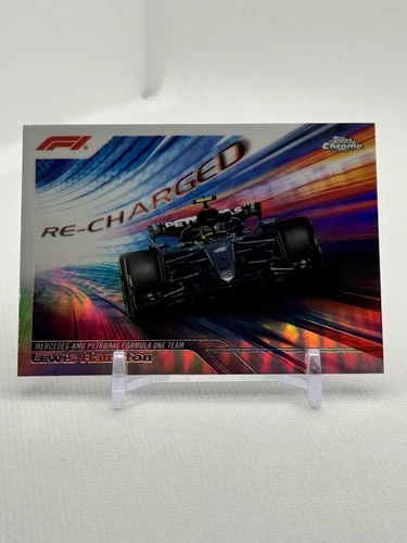 Topps 2024 Chrome Formula 1 Lewis Hamilton Mercedes F1 Re-Charged Insert #RECH-6